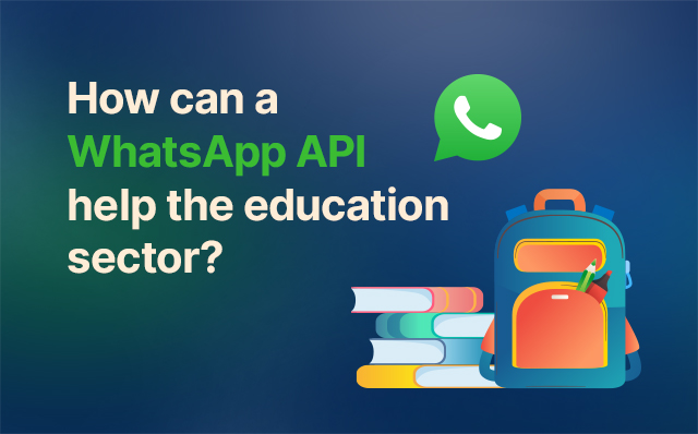 edtech whatsapp business automation