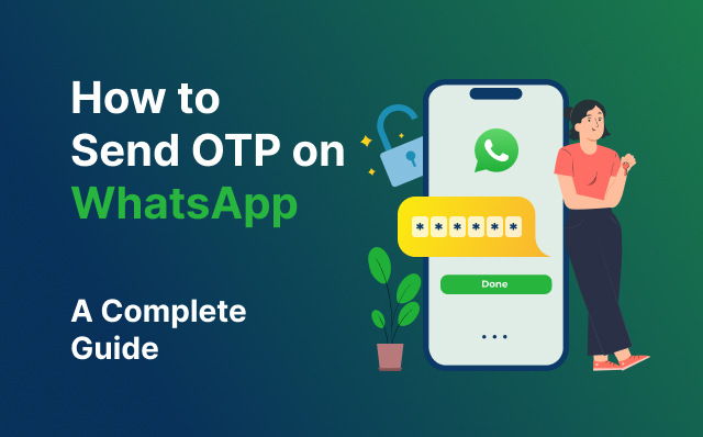 how to send otp on whatsapp