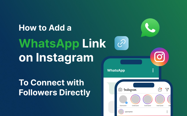 whatsapp link to instagram