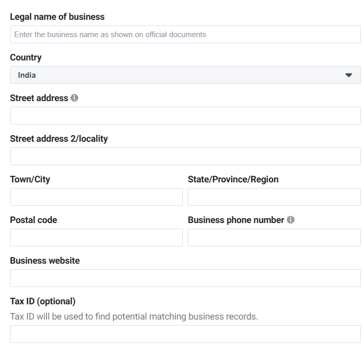 facebook business account verification1