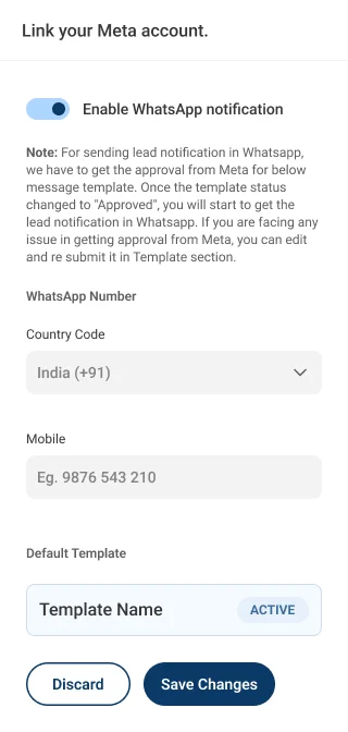 Meta Leads CRM For Business
